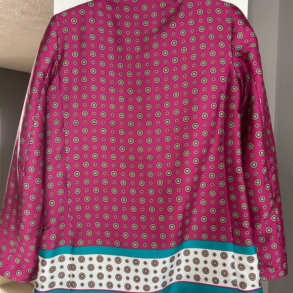 Zara Pink Patterned Blazer - Picture 4 of 4